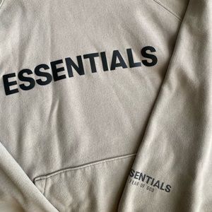 Essentials FOG tan sweatshirt